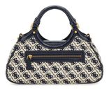 GUESS Mintha Small Satchel Navy Logo