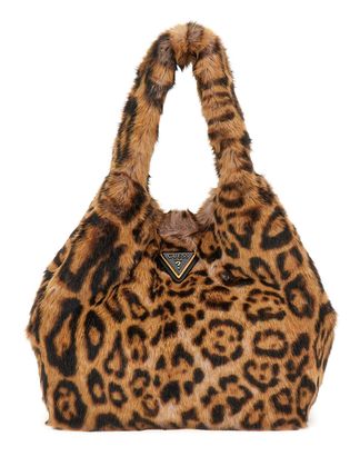 GUESS Samia Small Tote Bag Leopard