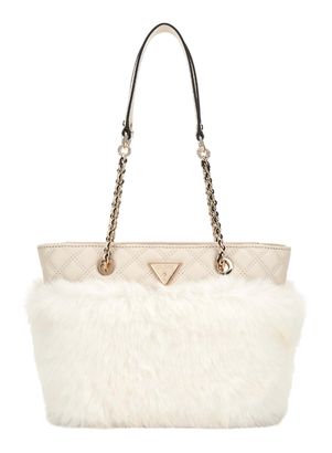 GUESS Lise Small Tote Bag Stone