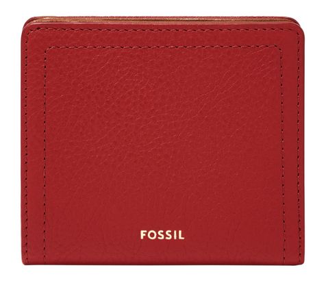 FOSSIL Logan RFID Small Bifold Garnet