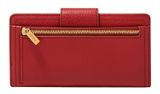 FOSSIL Logan RFID Tab Clutch Garnet
