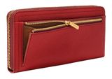 FOSSIL Logan RFID Zip Around Clutch Garnet