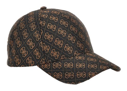 GUESS Baseball Cap Dark Brown