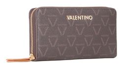 VALENTINO Lady Re Zip Around Wallet Moro / Cuoio | modeherz