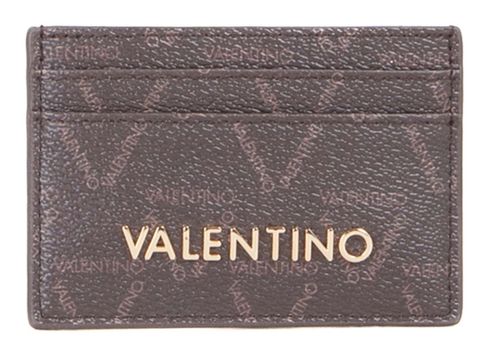 VALENTINO Lady Re Credit Card Case MORO / CUOIO