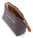 VALENTINO Lady Re Soft Cosmetic Case MORO / CUOIO