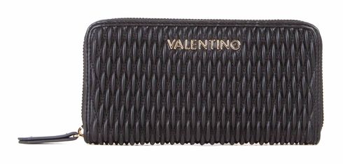 VALENTINO Frequency Re Zip Around Wallet Nero