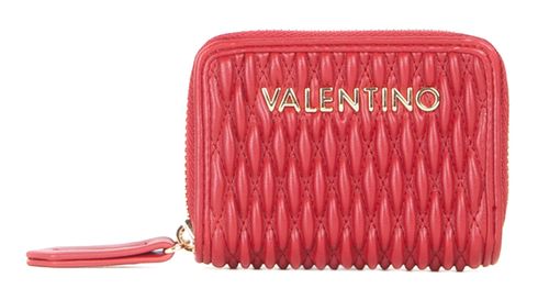 VALENTINO Frequency Re Zip Around Wallet Rosso Scuro