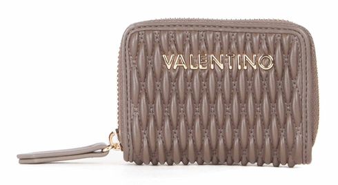 VALENTINO Frequency Re Zip Around Wallet Taupe