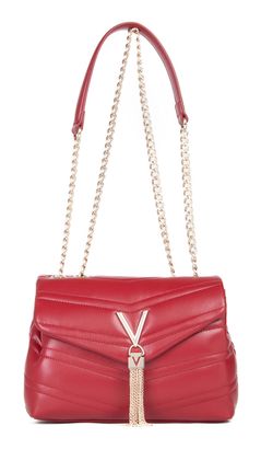 VALENTINO Privilege Flap Bag Rosso Scuro