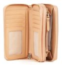 VALENTINO Lady Re Zip Around Wallet Beige / Multicolor VALENTINO Lady Re Zip Around Wallet Beige / Multicolor
