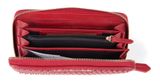 VALENTINO Frequency Re Zip Around Wallet Rosso Scuro VALENTINO Frequency Re Zip Around Wallet Rosso Scuro