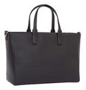 TOMMY HILFIGER Th Soft Logotape Satchel Black