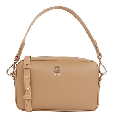 TOMMY HILFIGER TH Distinct Crossbody Bag Safari Canvas