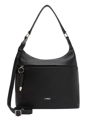 L.CREDI Maite Hobo Bag Black