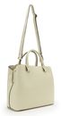 L.CREDI Maxima Handle Bag Creme