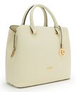 L.CREDI Maxima Handle Bag Creme