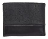 Calvin Klein CK Must Bifold Wallet 5CC With Coin Black Caviar Grain / Smooth Calvin Klein CK Must Bifold Wallet 5CC With Coin Black Caviar Grain / Smooth