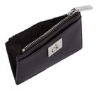 Calvin Klein CK Plaque Cardholder With Zip PVH Black