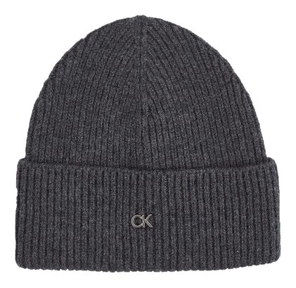 Calvin Klein Chunky Rib Beanie PVH Black