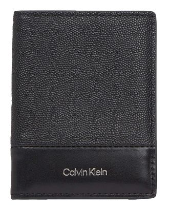 Calvin Klein CK Must Bifold 10CC Black Caviar Grain / Smooth