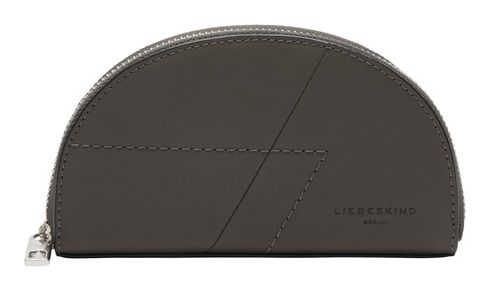 LIEBESKIND BERLIN Edda Calf Optic Purse Wallet M Dark Grigio