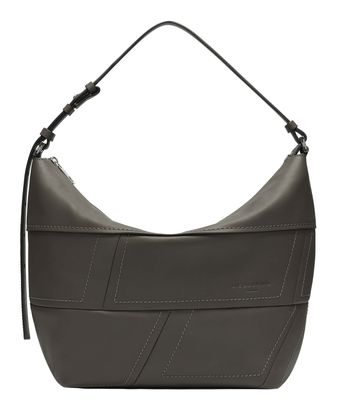 LIEBESKIND BERLIN Edda Calf Optic Hobo Bag M Dark Grigio