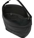 LIEBESKIND BERLIN Edda Calf Optic Hobo Bag M Black
