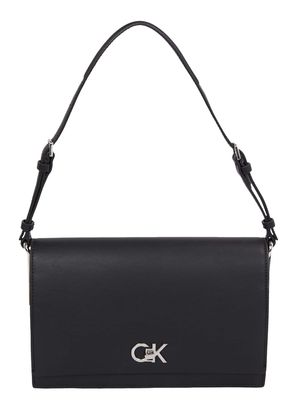 Calvin Klein CK Elongated Shoulder Bag PVH Black