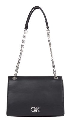 Calvin Klein CK Convertible Shoulder Bag PVH Black