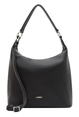 L.CREDI Olga Hobo Bag Black