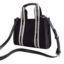 Ted Baker Georjey Branded Webbing Canvas Tote Black Ted Baker Georjey Branded Webbing Canvas Tote Black