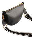 Ted Baker Essina Webbing Leather Half Moon Crossbody Bag Black Ted Baker Essina Webbing Leather Half Moon Crossbody Bag Black