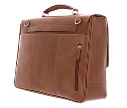LEONHARD HEYDEN Chicago Briefcase 2 Compartments Brown | Buy bags