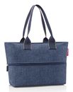 reisenthel Shopper e1 Herringbone Dark Blue reisenthel Shopper e1 Herringbone Dark Blue