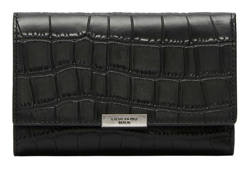 LIEBESKIND BERLIN Alex New Croco Laura Wallet Black