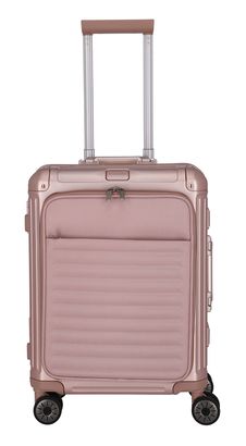 travelite Next 4W Trolley Frontpocket S Rose