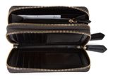 VALENTINO Lady Re Zip Around Wallet Nero / Multicolor VALENTINO Lady Re Zip Around Wallet Nero / Multicolor
