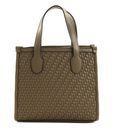 GUESS Silvana 2 Compartment Mini Tote XS Dark Taupe GUESS Silvana 2 Compartment Mini Tote XS Dark Taupe