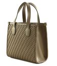 GUESS Silvana 2 Compartment Mini Tote XS Dark Taupe GUESS Silvana 2 Compartment Mini Tote XS Dark Taupe