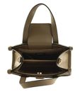 GUESS Silvana 2 Compartment Mini Tote XS Dark Taupe GUESS Silvana 2 Compartment Mini Tote XS Dark Taupe