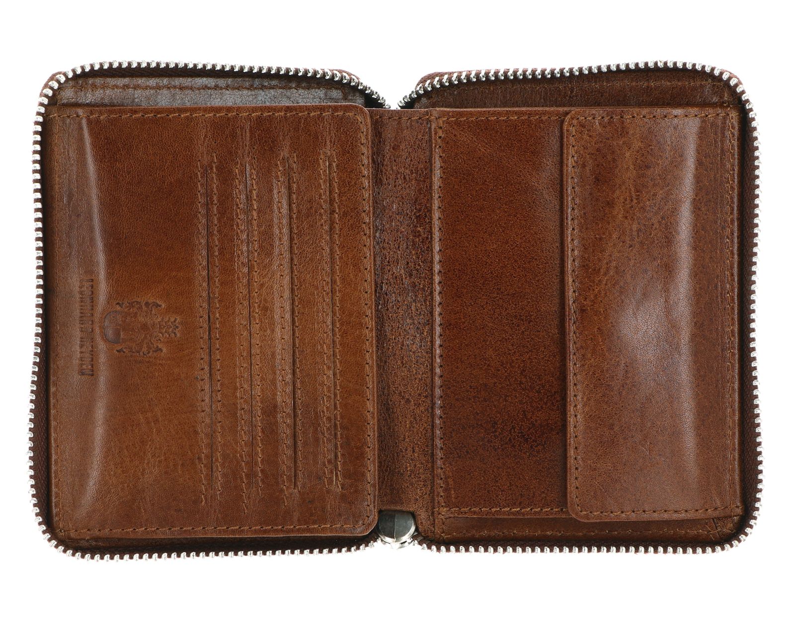 LEONHARD HEYDEN Cambridge Zip Around Wallet Cognac LEONHARD HEYDEN Cambridge Zip Around Wallet Cognac