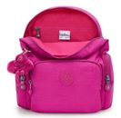 kipling Basic City Zip Mini Backpack Glowing Fuchsia kipling Basic City Zip Mini Backpack Glowing Fuchsia