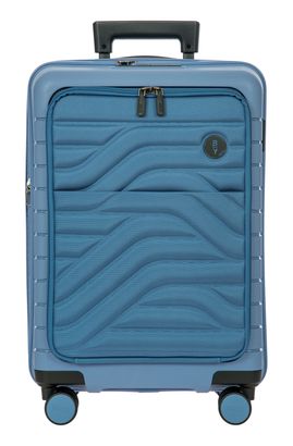 BRIC'S Ulisse Cabin Trolley Expandable 39 L S Grey Blue