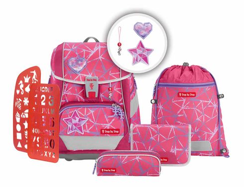 Step by Step 2in1 Plus Schulranzen-Set 6-teilig Star Stella