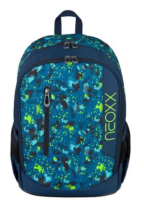 neoxx Flow School Backpack Petrol Extreme