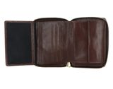 LEONHARD HEYDEN Cambridge Zip Around Wallet Red Brown LEONHARD HEYDEN Cambridge Zip Around Wallet Red Brown