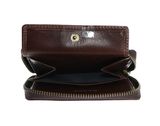 LEONHARD HEYDEN Cambridge Zip Around Wallet Red Brown LEONHARD HEYDEN Cambridge Zip Around Wallet Red Brown