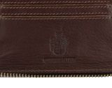 LEONHARD HEYDEN Cambridge Zip Around Wallet Red Brown LEONHARD HEYDEN Cambridge Zip Around Wallet Red Brown