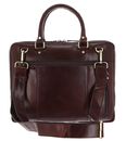 LEONHARD HEYDEN Cambridge Slim Zipped Briefcase 1 Compartment Red Brown LEONHARD HEYDEN Cambridge Slim Zipped Briefcase 1 Compartment Red Brown